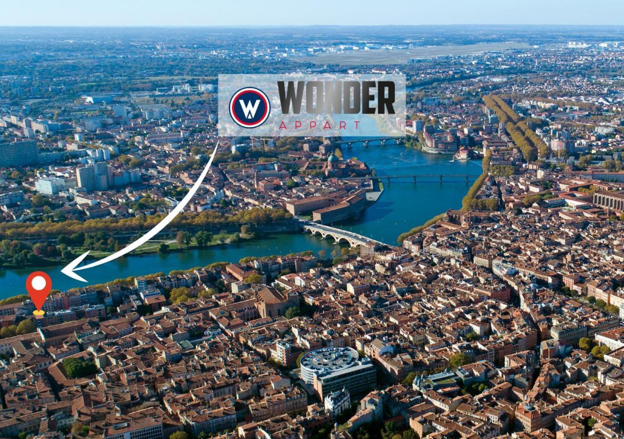 טולוז 404 - Wonder Appart - Vue Garonne - מראה חיצוני תמונה